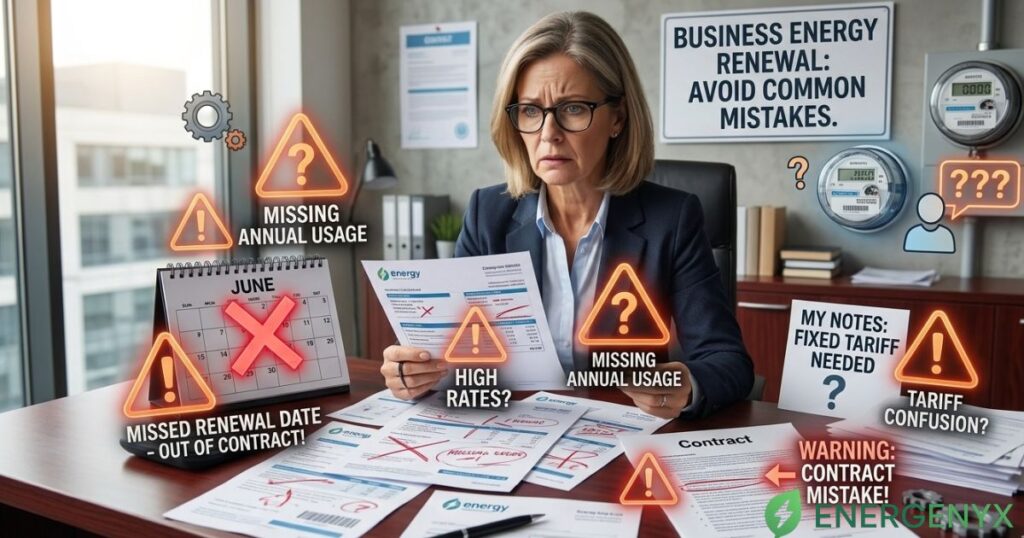 Business Energy Renewal Mistakes to Avoid