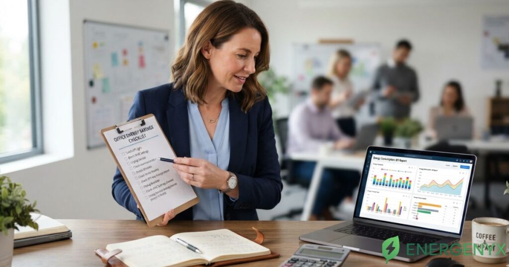 Business energy savings checklist