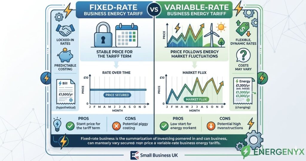 Fixed vs variable business energy tariffs