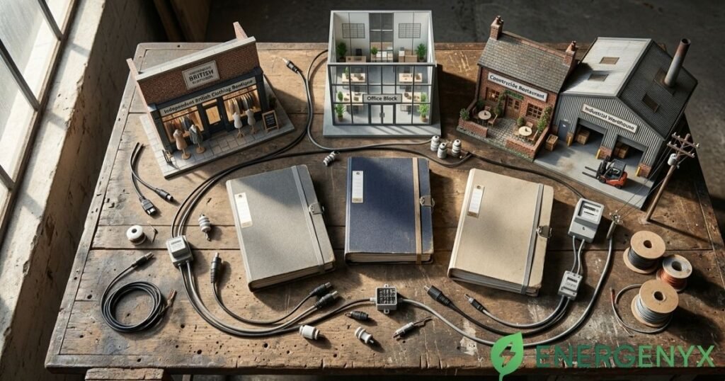 Different business electricity supplier options being evaluated