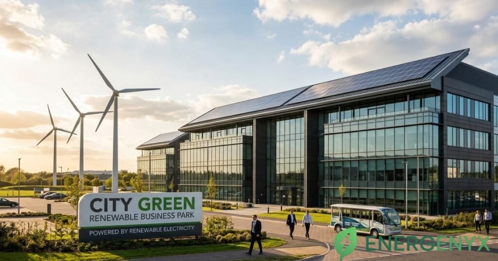 Renewable electricity solution for UK businesses.