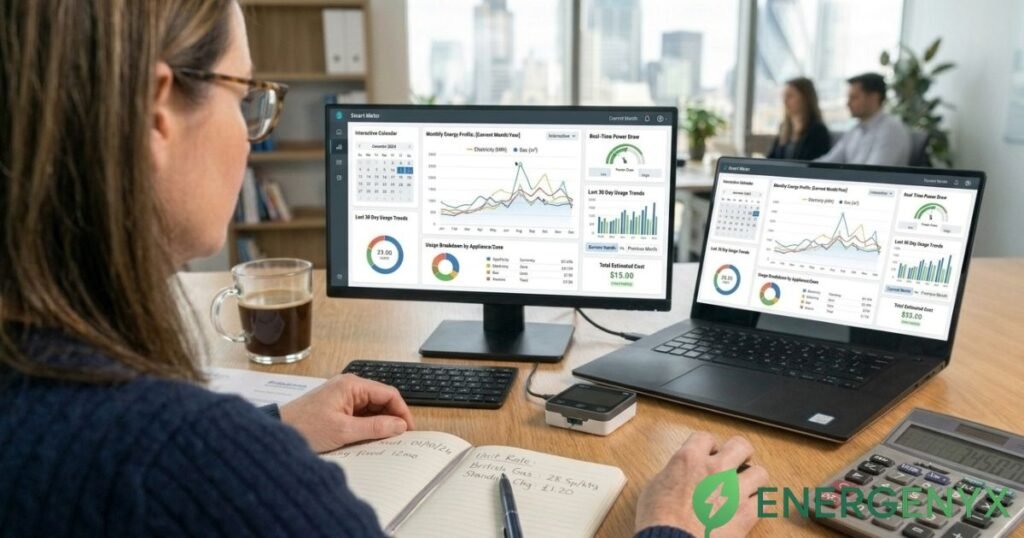 Monitoring small business energy usage.