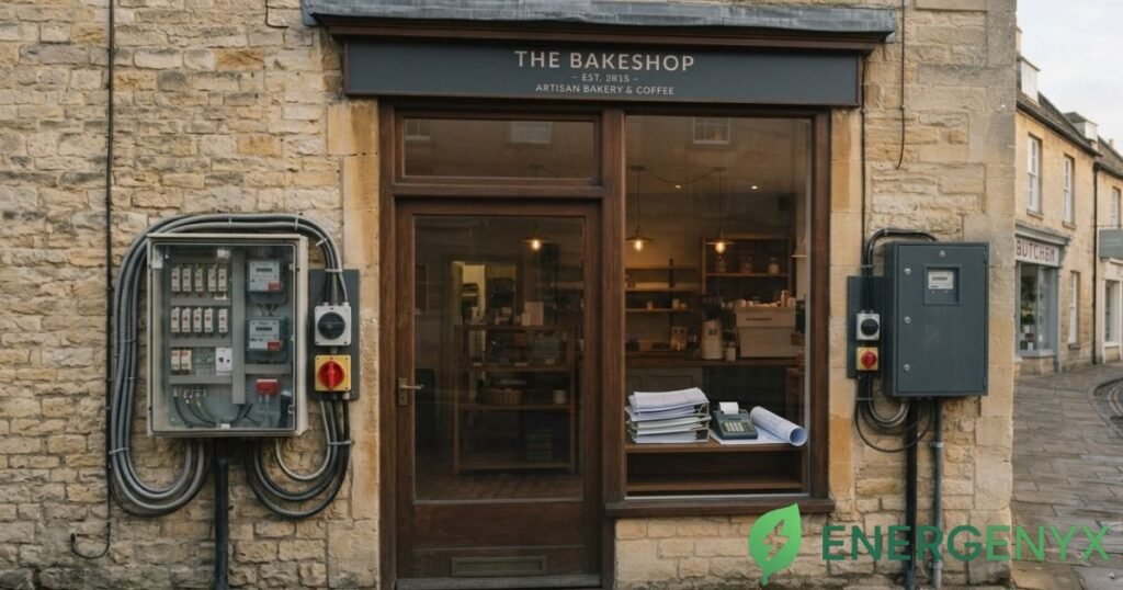 Business electricity credit check for a UK business
