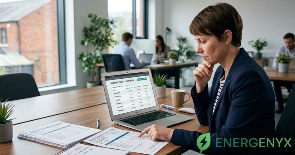 Business electricity supply information used when changing suppliers